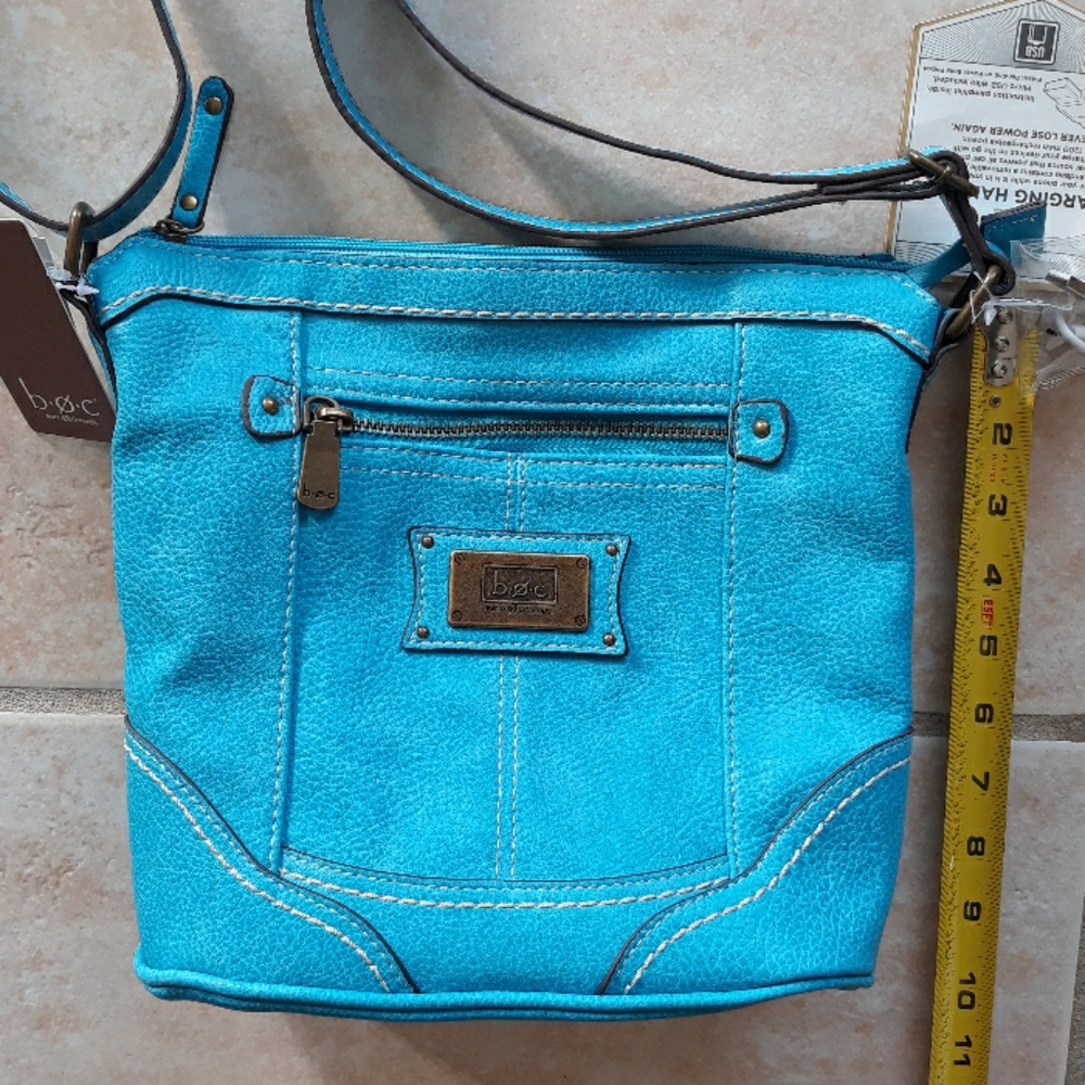 4x*Host Pick*b.o.c. turqoise charging crossbody bag - Picture 8 of 8